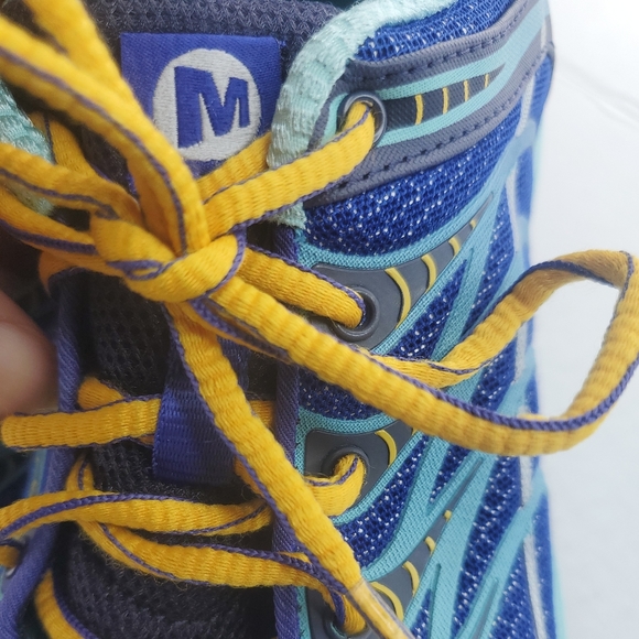 Women’s Merrell Ultra Marine Water Resistant Shoes Size 9 Blue Trail  (EU 40) - Picture 10 of 14